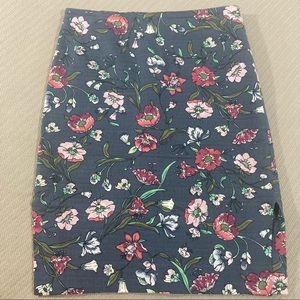 Loft Outlet Floral Skirt